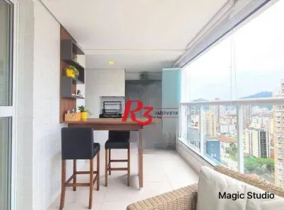 Apartamento com 2 Quartos à venda, 108m² no Gonzaga, Santos