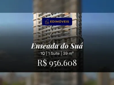 Apartamento com 1 Quarto à venda, 39m² no Enseada do Suá, Vitória