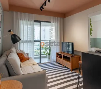 Apartamento com 1 Quarto para alugar, 33m² no Jardim Esplanada, São José dos Campos