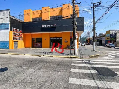 Ponto Comercial para alugar, 782m² no Vila Mathias, Santos