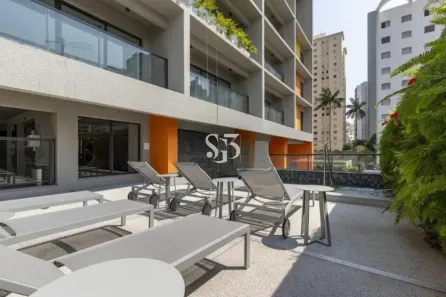 Apartamento com 1 Quarto para alugar, 39m² no Cambuí, Campinas