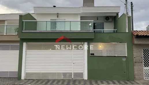 Sobrado com 3 Quartos à venda, 186m² no Parque São Vicente, Mauá