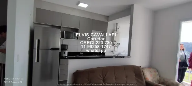 Apartamento com 2 Quartos para alugar, 59m² no Gramado, Cotia