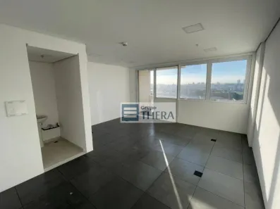 Sala Comercial para alugar, 33m² no Novo Homero Thon, Santo André
