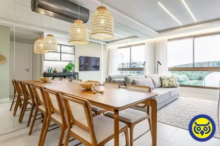 Apartamento com 2 Quartos para alugar, 69m² no Jurerê Internacional, Florianópolis