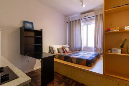 Apartamento com 1 Quarto à venda, 17m² no Cidade Baixa, Porto Alegre