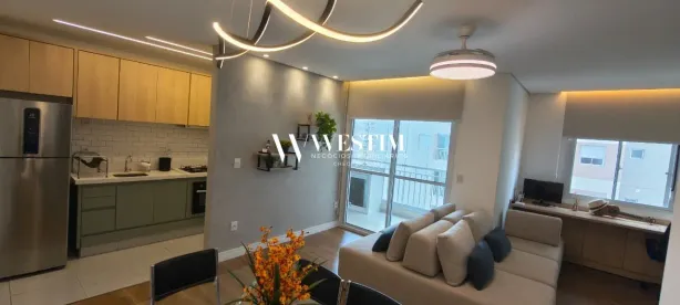 Apartamento com 1 Quarto para alugar, 59m² no Vila Redentora, São José do Rio Preto