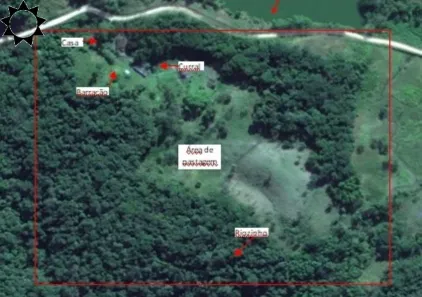 Fazenda/Sítio com 2 Quartos à venda, 50m² no TAPIRAI, Juquiá