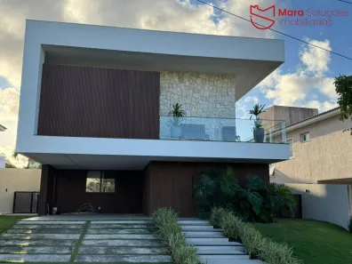 Casa de Condomínio com 4 Quartos para alugar, 460m² no Alphaville (Abrantes), Camaçari