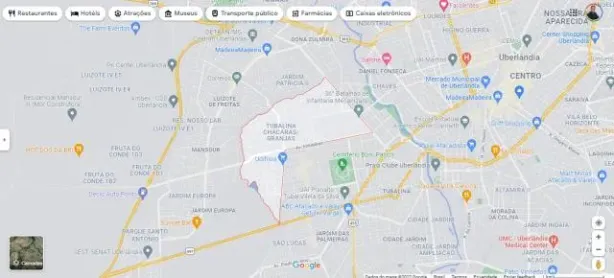 Lote/Terreno com 1 Quarto à venda, 5220m² no Chácaras Tubalina e Quartel, Uberlândia