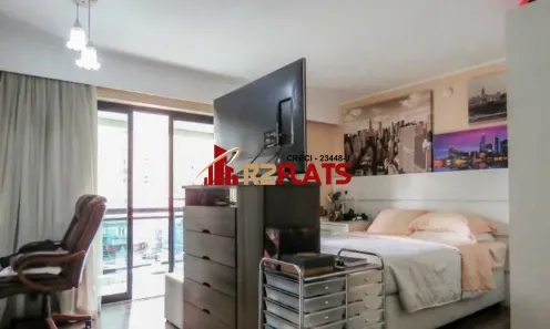 Flat com 1 Quarto para alugar, 28m² no Indianópolis, São Paulo