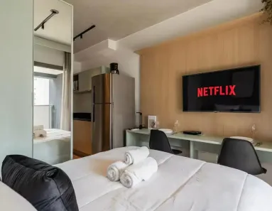 Apartamento com 1 Quarto para alugar, 25m² no Vila Pompéia, São Paulo