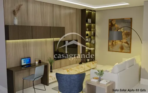 Apartamento com 3 Quartos à venda, 79m² no Laranjeiras, Uberlândia
