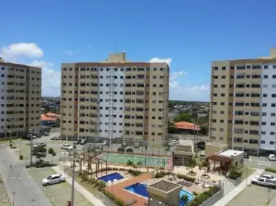 Apartamento com 2 Quartos para alugar, 58m² no Centro, Lauro de Freitas