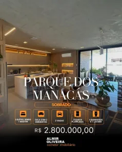 Casa de Condomínio com 3 Quartos à venda, 270m² no Parque das Aroeiras, Sertãozinho