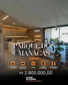 Sobrado com 3 Quartos à venda, 270m² no Parque das Aroeiras, Sertãozinho