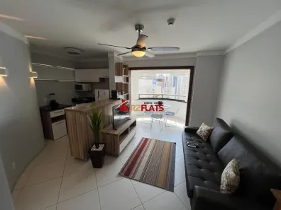 Flat com 1 Quarto para alugar, 48m² no Bela Vista, São Paulo