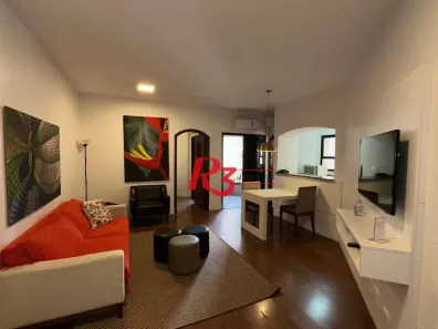 Flat com 1 Quarto à venda, 48m² no Gonzaga, Santos