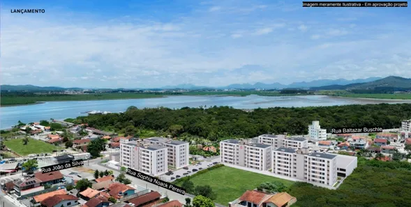 Apartamento com 2 Quartos à venda, 52m² no Espinheiros, Joinville
