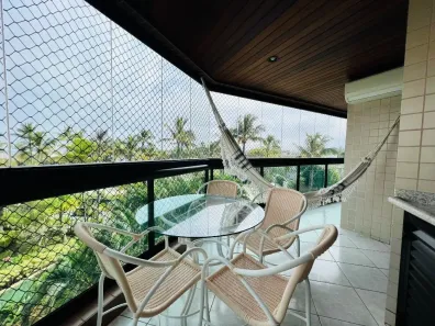 Apartamento com 3 Quartos para alugar, 111m² no Riviera, Bertioga