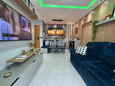 Apartamento com 2 Quartos à venda, 65m² no Macuco, Santos