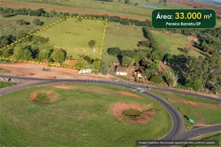 Lote/Terreno à venda, 33000m² no Jardim Imperador, Pereira Barreto