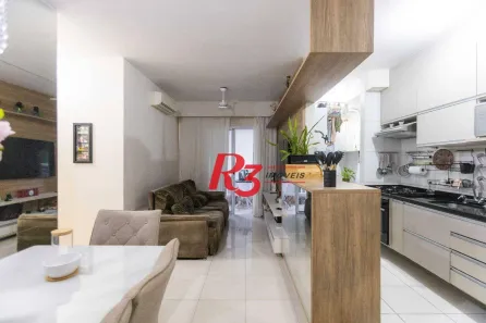 Apartamento com 2 Quartos à venda, 62m² no Marapé, Santos
