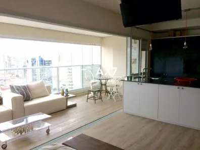 Apartamento com 1 Quarto para alugar, 57m² no Pinheiros, São Paulo