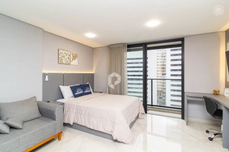 Apartamento com 1 Quarto para venda ou aluguel, 29m² no Centro, Curitiba