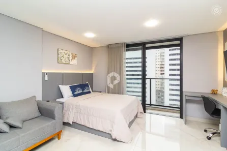 Apartamento com 1 Quarto para venda ou aluguel, 29m² no Centro, Curitiba