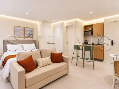Flat com 1 Quarto para alugar, 28m² no Jardim Paulista, São Paulo