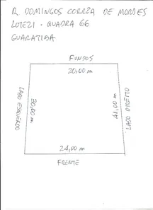 Lote/Terreno à venda, 900m² no Guaratiba, Rio de Janeiro