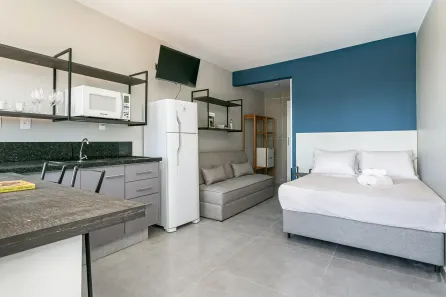 Apartamento com 1 Quarto para alugar, 20m² no Centro, Florianópolis