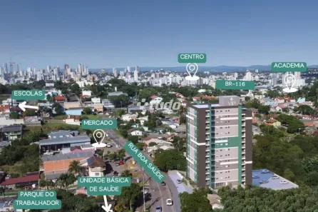 Apartamento com 2 Quartos à venda, 58m² no Primavera, Novo Hamburgo