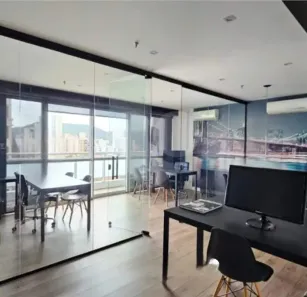 Sala Comercial para alugar, 44m² no Encruzilhada, Santos