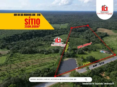 Fazenda/Sítio à venda, 250000m² no , Rio Preto da Eva