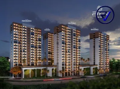 Apartamento com 2 Quartos à venda, 43m² no Messejana, Fortaleza