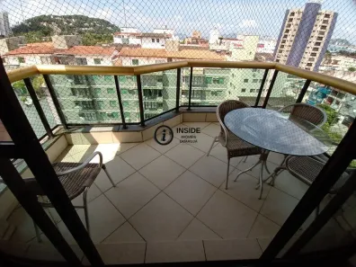 Apartamento com 3 Quartos à venda, 120m² no Loteamento João Batista Julião, Guarujá
