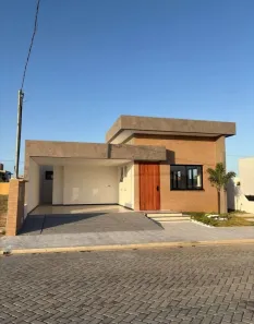 Casa de Condomínio com 3 Quartos à venda, 143m² no Zona de Expansão (Olhos D'Agua), Barra dos Coqueiros