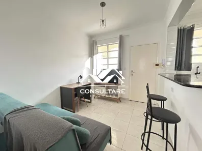Kitnet para alugar, 26m² no Centro, São Vicente