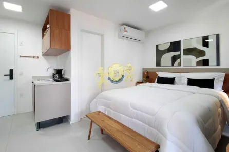 Flat com 1 Quarto para alugar, 29m² no Itaim Bibi, São Paulo