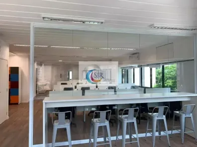 Sala Comercial para alugar, 184m² no Cidade Monções, São Paulo