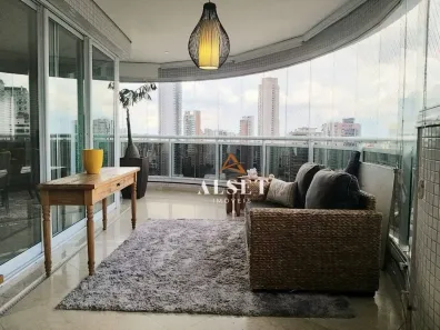Apartamento com 3 Quartos para alugar, 202m² no Jardim Anália Franco, São Paulo