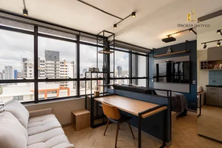 Apartamento com 1 Quarto à venda, 26m² no Centro, Curitiba