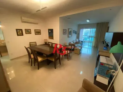 Apartamento com 3 Quartos à venda, 138m² no Embaré, Santos