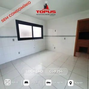 Apartamento com 3 Quartos para alugar, 100m² no Kayser, Caxias do Sul