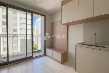 Apartamento com 1 Quarto para alugar, 30m² no Campo Belo, São Paulo