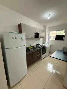 Apartamento com 2 Quartos para alugar, 44m² no Parque Nascente do Rio Capivara, Camaçari