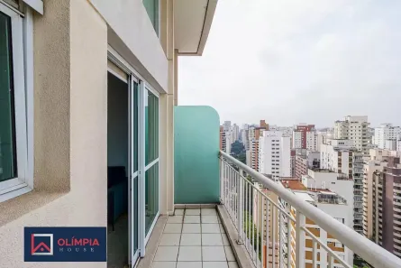 Apartamento com 1 Quarto para alugar, 50m² no Vila Nova Conceição, São Paulo