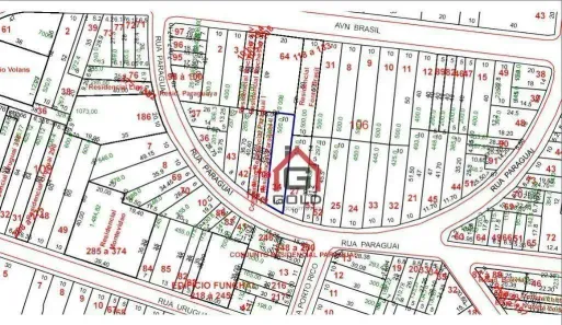 Lote/Terreno à venda, 500m² no Parque das Nações, Santo André